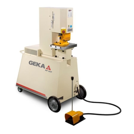 Geka PP50 fahrbare Stanze Modell G Vorführmaschine