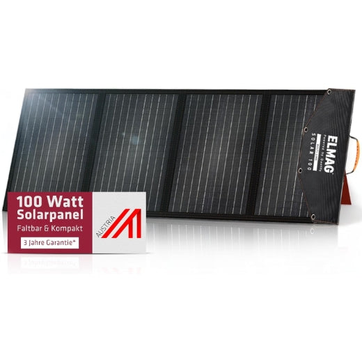 Faltbares Solarpanel SOLAR 100 - monokristallin