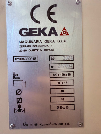 GEKA Hydracrop 55SD (Ausstellungsmaschine)