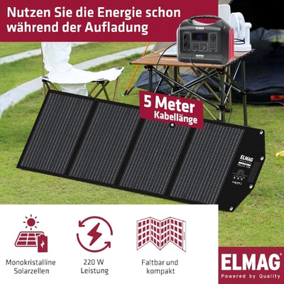 Solargenerator-Set ENERGY 1800 + SOLAR 220