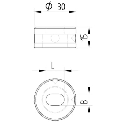 Langlochmatrize Nr. 30 für Mubea Maschinen